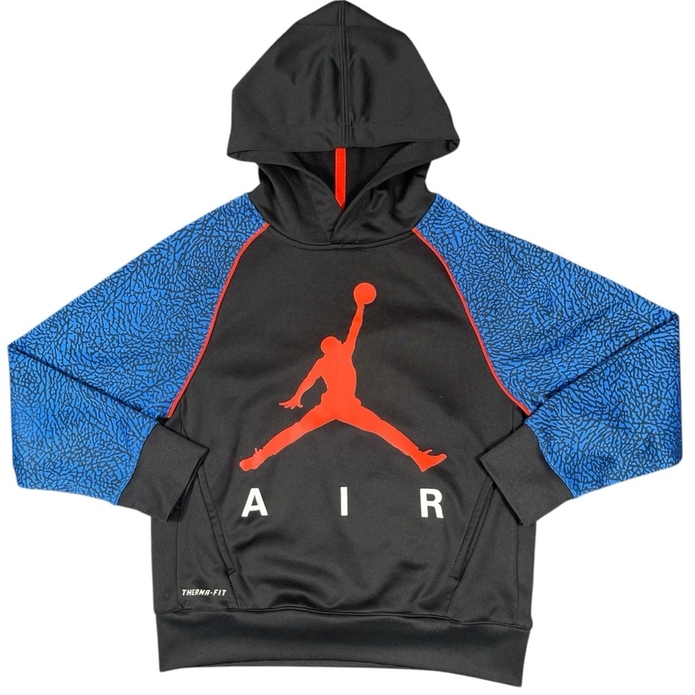 Nike Air Jordan Jumpman Therma Fit Kid’s Boy’s Pullover Hoodie Sweatshirt Sz S